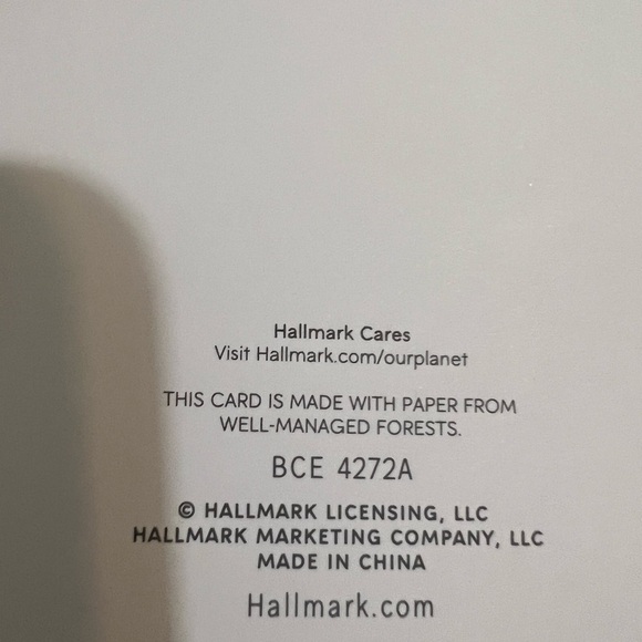 ***^Donated****Hallmark Thoughtful greeting cards (5) - Picture 7 of 11